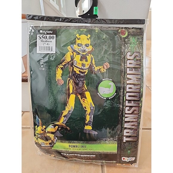 Transformers Bumblebee Costume, Child Medium, 7-8 - Picture 1 of 5